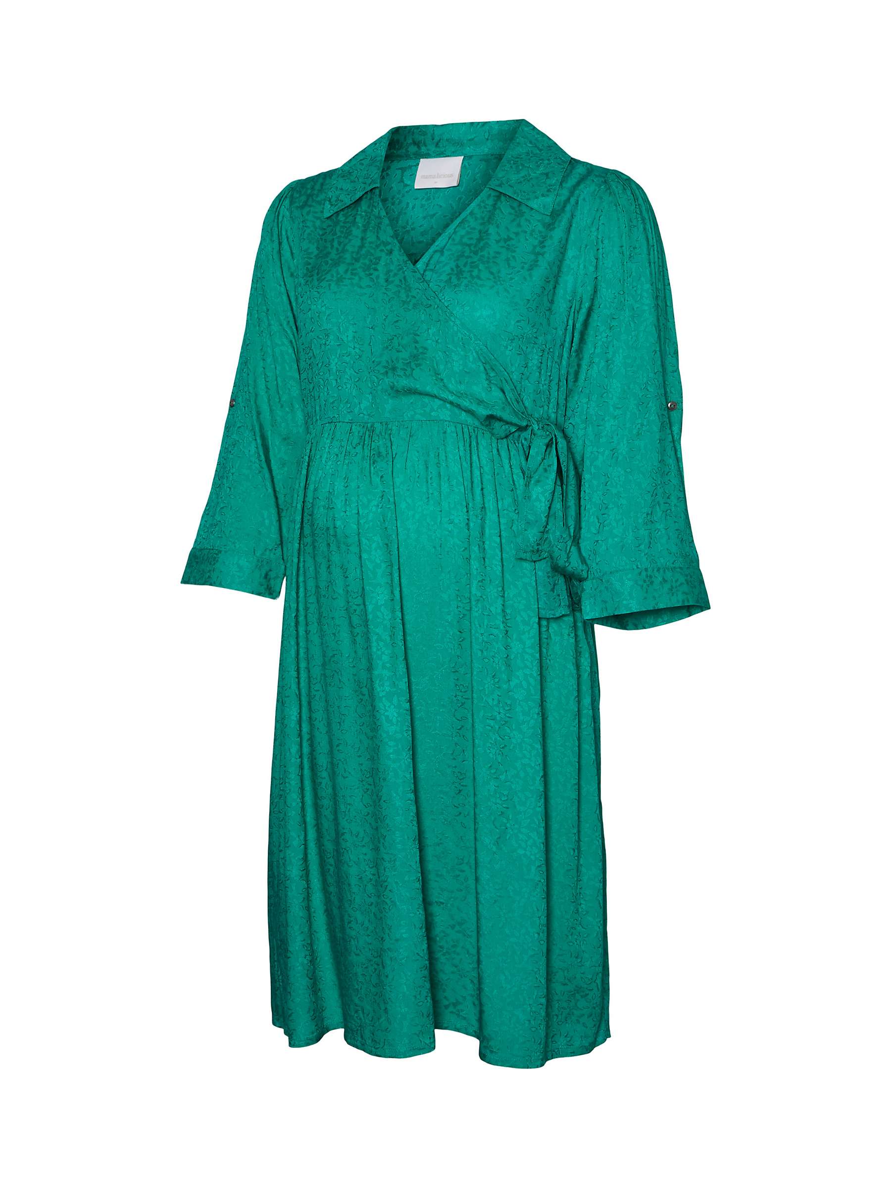 Buy Mamalicious Elodie Wrap Maternity Dress, Alhambra Online at johnlewis.com