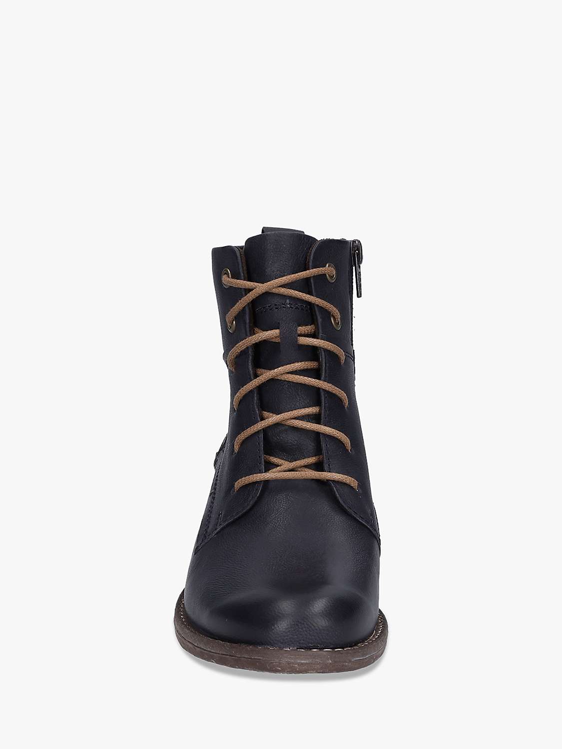 Buy Josef Seibel Sienna 95 Leather Ankle Boots, Ocean Online at johnlewis.com
