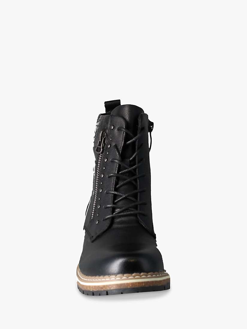 Buy Josef Seibel Waylynn 02 Leather Block Heel Waterproof Boots Online at johnlewis.com