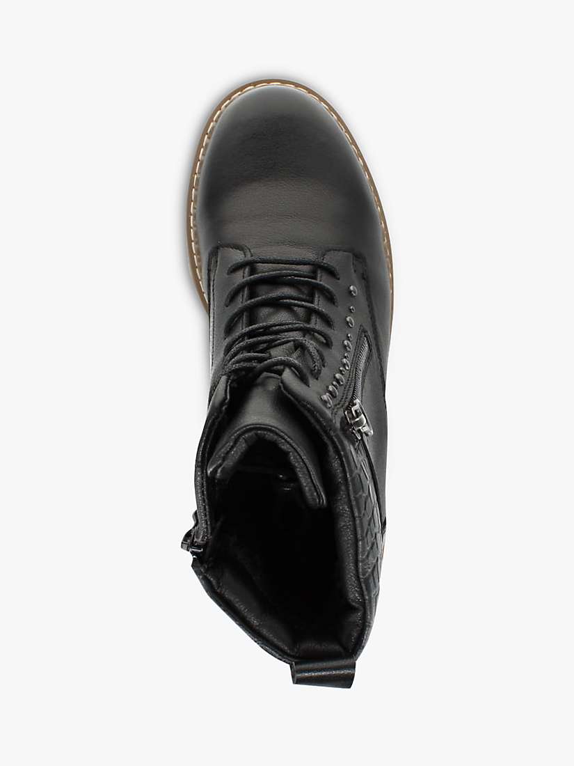 Buy Josef Seibel Waylynn 02 Leather Block Heel Waterproof Boots Online at johnlewis.com
