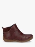 Josef Seibel Fergey 53 Leather Ankle Boots, Red