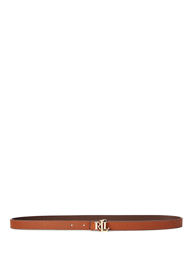 Lauren Ralph Lauren 20 Reversible Leather Belt, Lauren Tan/Brown