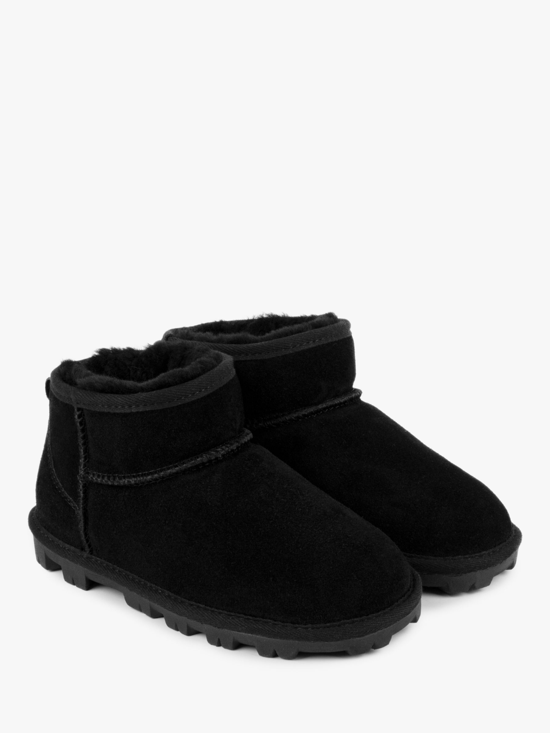 Buy Just Sheepskin Grace Suede Slipper Boots Online at johnlewis.com