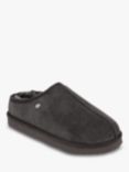 Just Sheepskin Louis Mule Slippers, Dark Grey