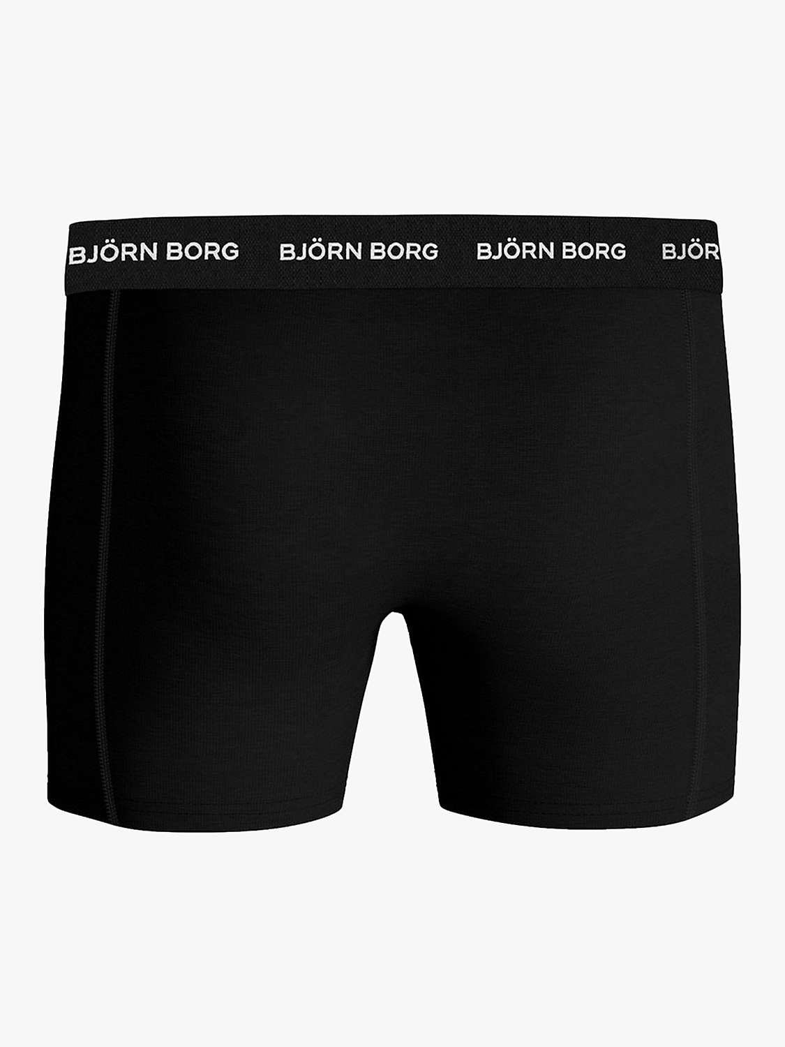 Buy Björn Borg Logo Band Essential Trunk, Pack of 3, Black Online at johnlewis.com