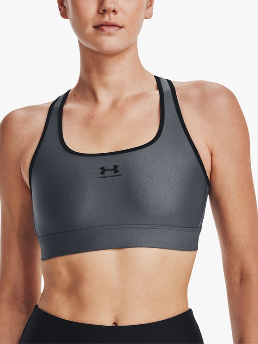 UNDER ARMOUR High Crossback Bra - Black/Grey