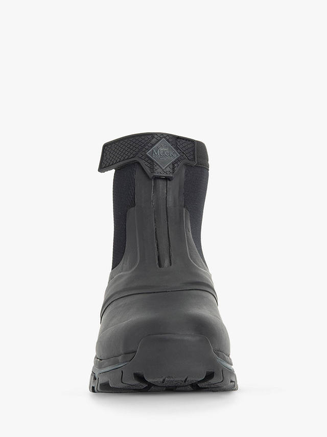Muck Apex Zip Mid Wellington Boots, Black/Dark Shadow