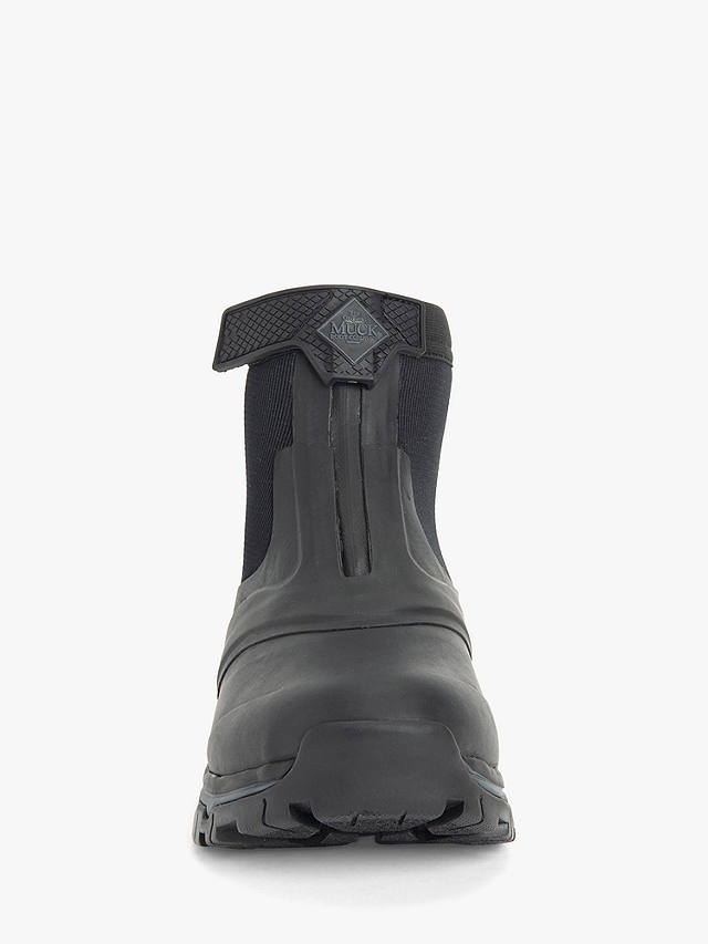 Muck Apex Zip Mid Wellington Boots, Black/Dark Shadow
