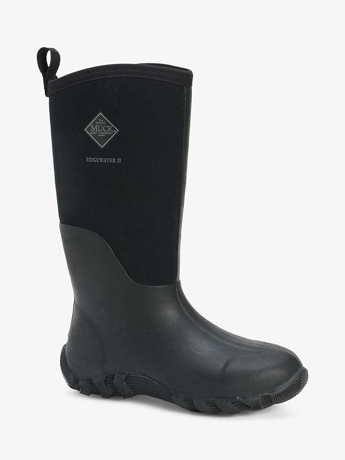 Muck Edgewater II All Purpose Boots, Black at John Lewis & Partners