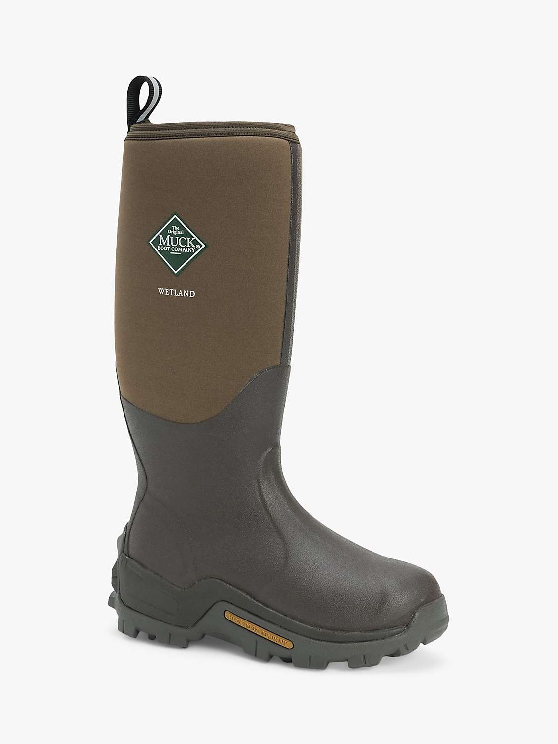 Buy Muck Wetland Tall Wellington Boots, Brown Online at johnlewis.com