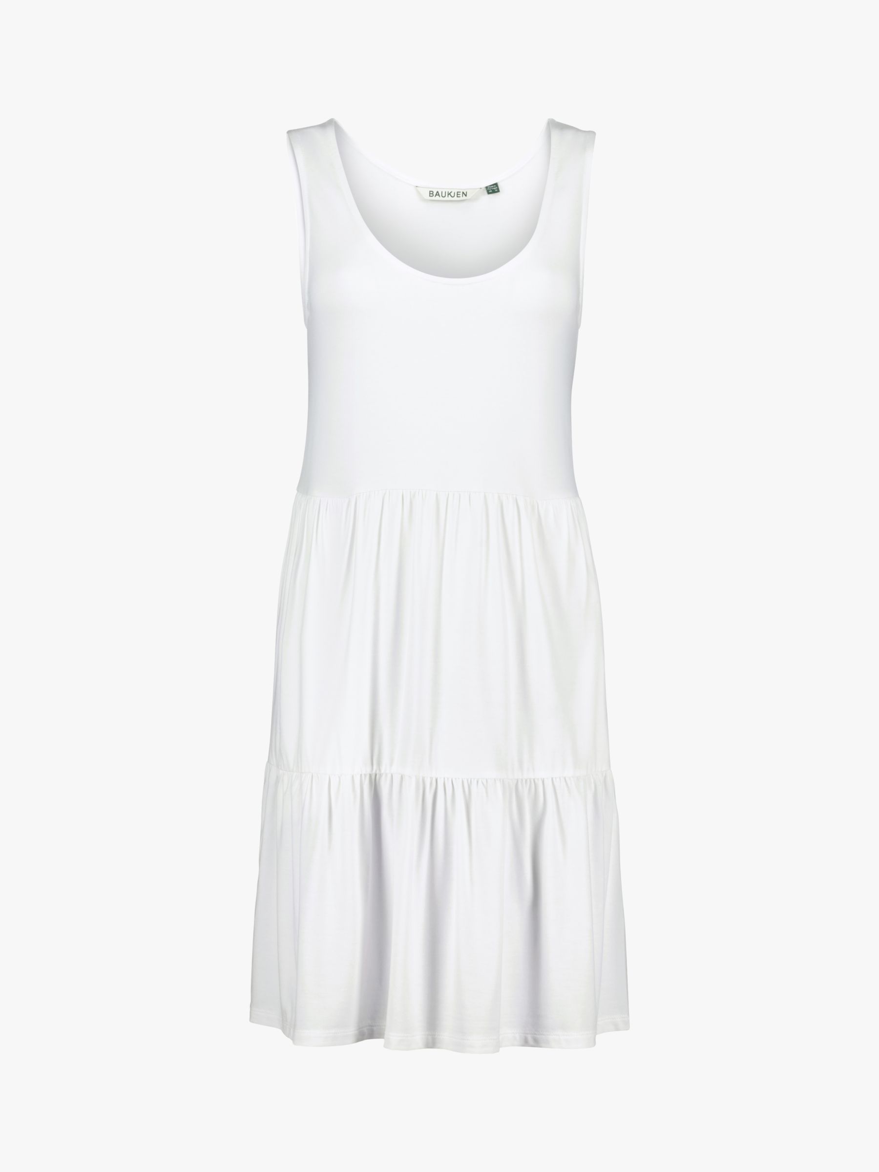 Baukjen Eloise Summer Dress, Pure White at John Lewis & Partners