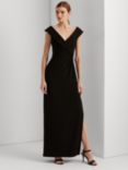 Ralph Lauren Leonidas Plain Twist Detail Maxi Dress