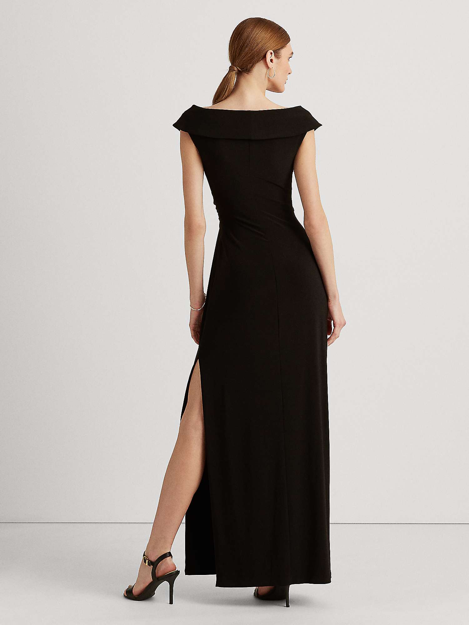 Buy Lauren Ralph Lauren Leonidas Floor Length Column Gown Online at johnlewis.com