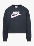 Nike Kids' Logo Sweatshirt, Black