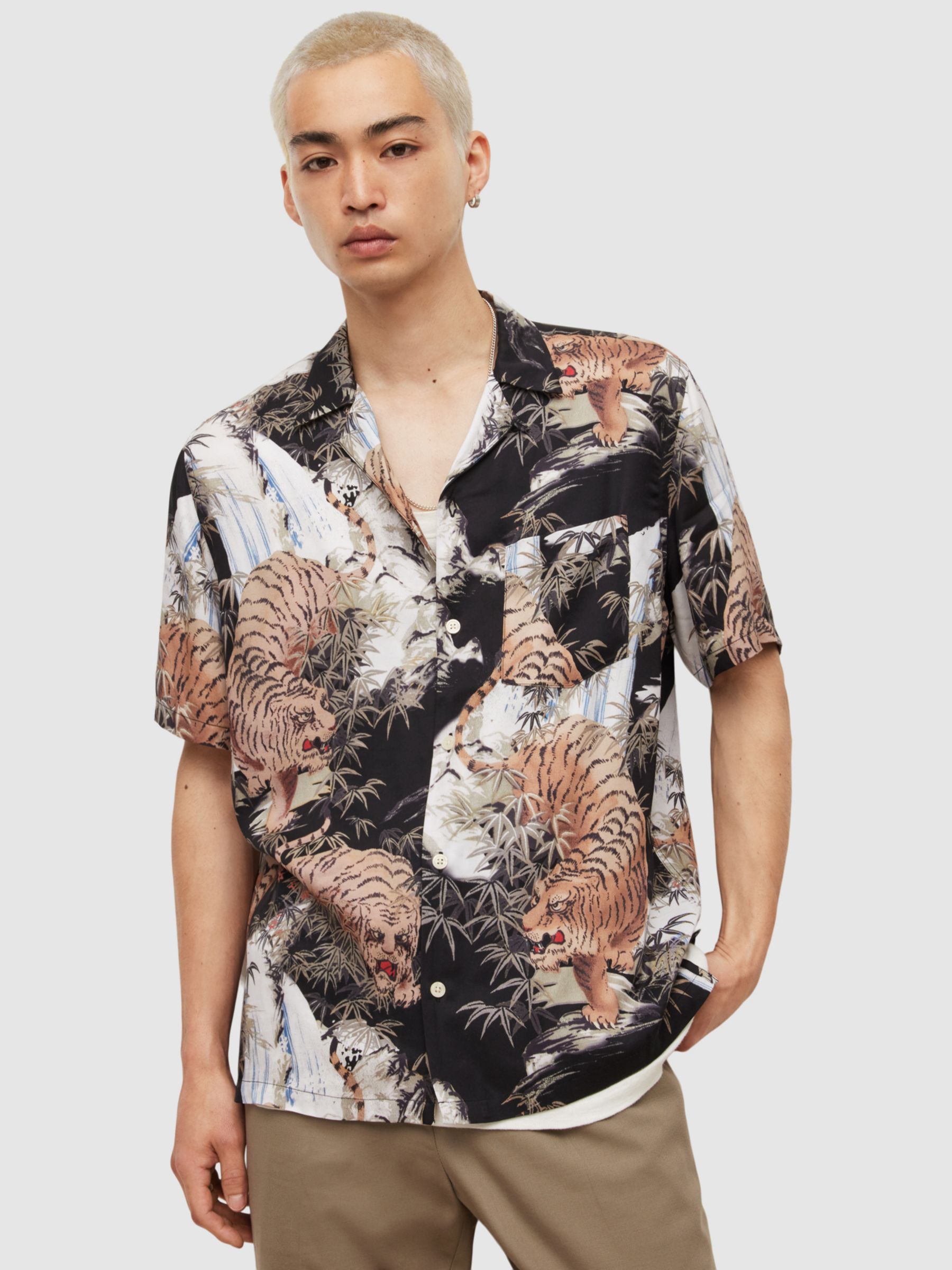 AllSaints Sumerian Short Sleeve Shirt