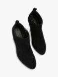 Kurt Geiger London Shoreditch Suede Shoe Boots, Black, Black