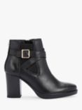 Carvela Silver 2 High Heel Leather Ankle Boots