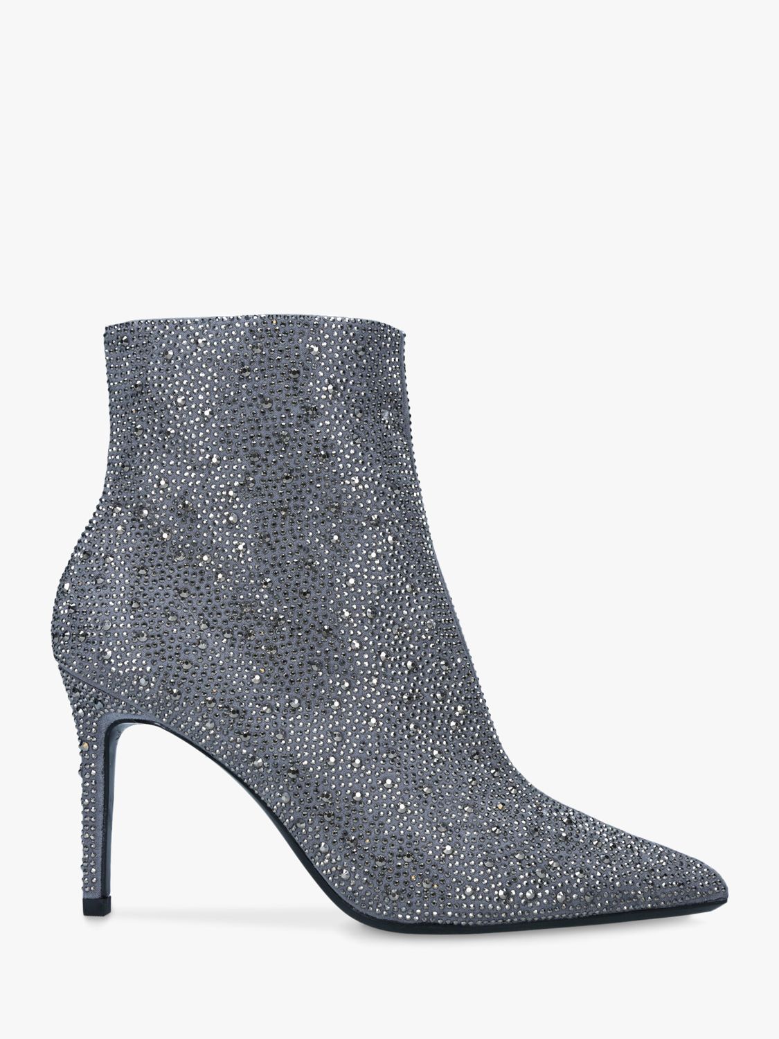 Igi co Shimmer Heeled Ankle Boots in Grey Grey Womens Shoes Boots Ankle boots 