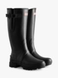 Hunter Men's Balmoral Adjustable Wellington Boots, Black