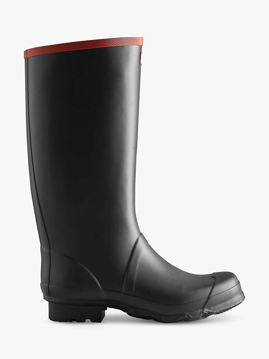 Buy Hunter Argyll Full Knee Wellington Boots, Black Online at johnlewis.com