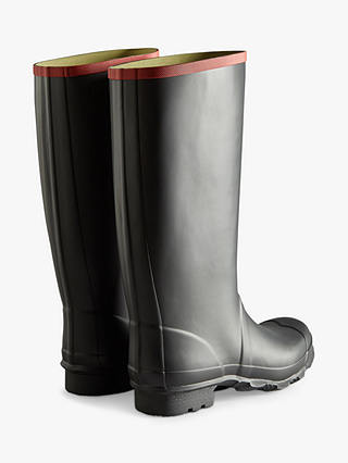 Hunter Argyll Full Knee Wellington Boots, Black