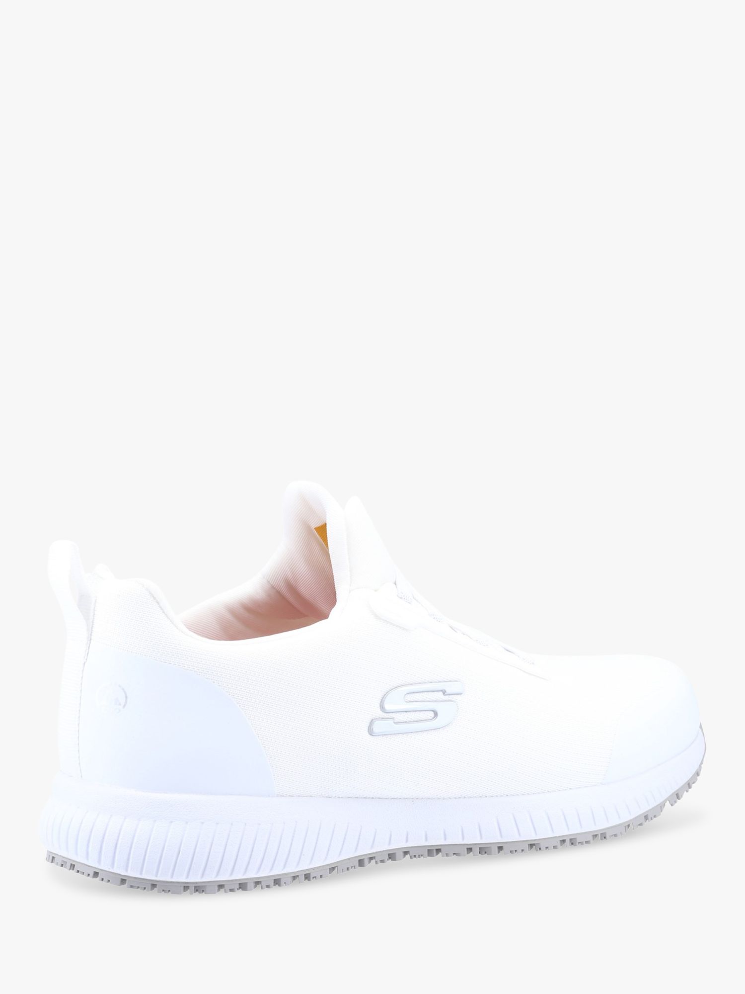 Skechers Work Relaxed Fit Squad SR Myton Trainers, White at John Lewis ...