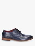 Base London Script Washed Leather Derby Shoes