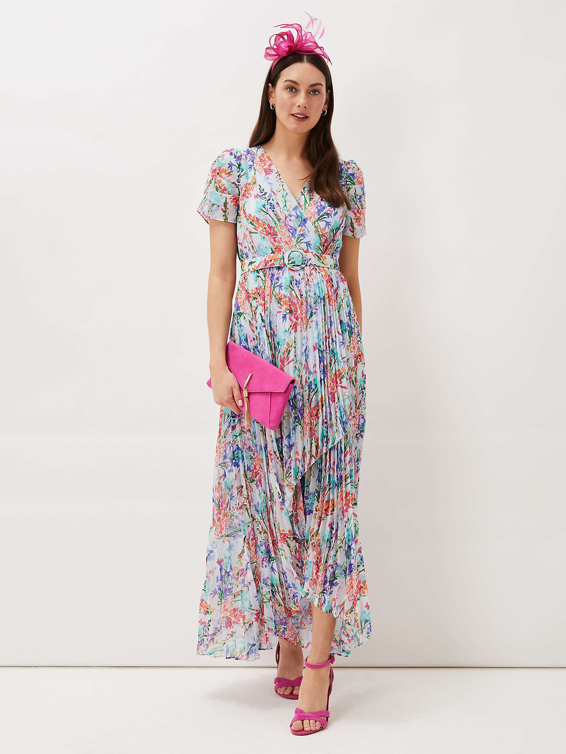 Buy Phase Eight Cleo Floral Maxi Dress, Multi Online at johnlewis.com
