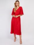 Somerset by Alice Temperley Satin Midaxi Dress, Red