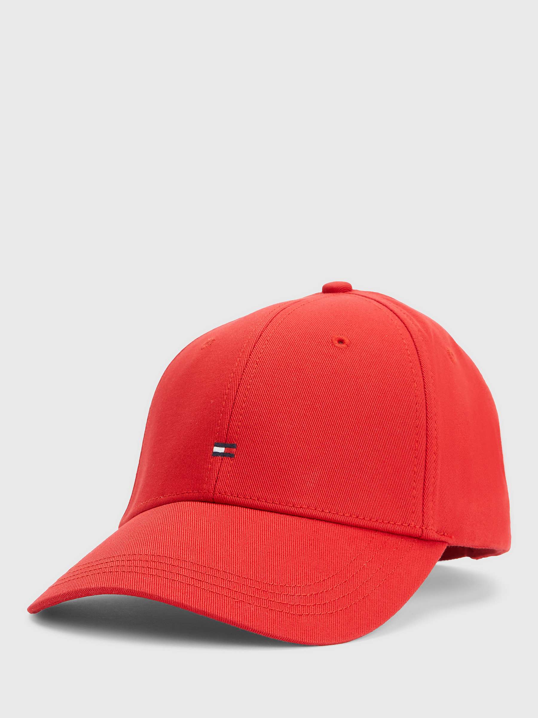 Buy Tommy Hilfiger Classic Logo Baseball Cap, Apple Red Online at johnlewis.com