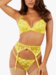 Playful Promises Audre Suspender, Yellow