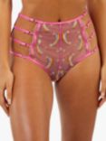 Playful Promises Coccinelle High Waist Knickers, Pink