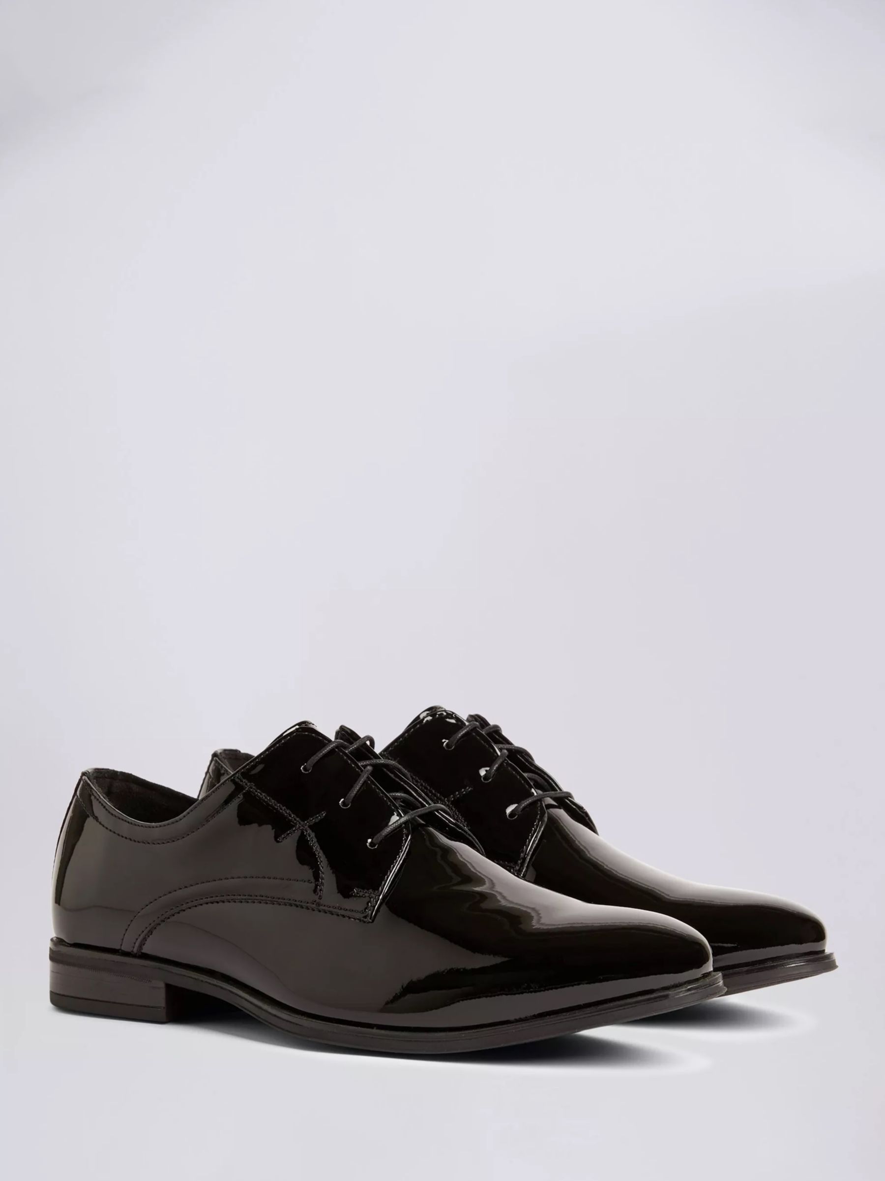 Moss Mayfair Patent Dress Shoes, Black, 6