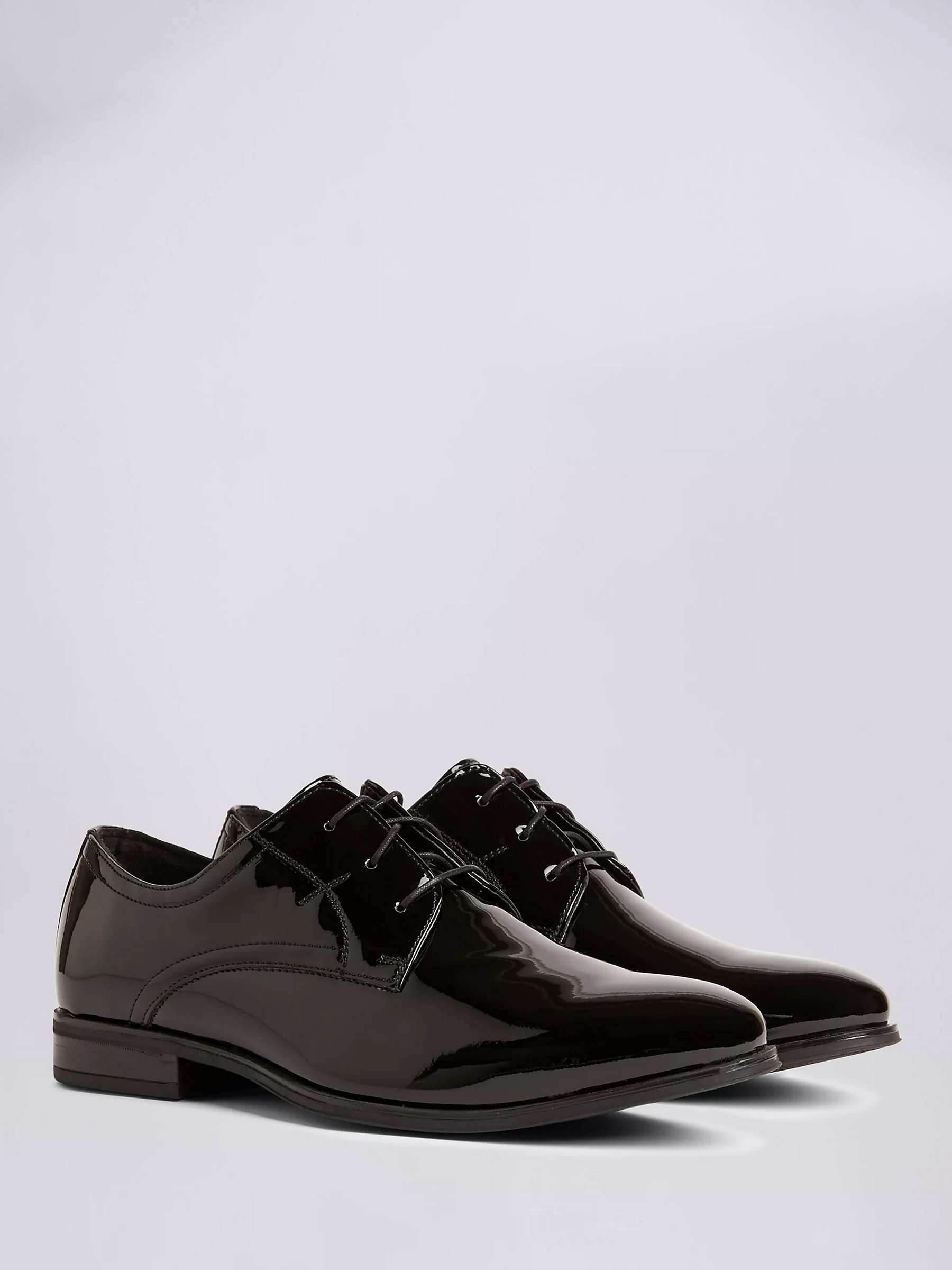Buy Moss Mayfair Patent Dress Shoes, Black Online at johnlewis.com