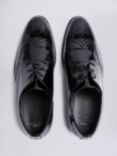 Moss Kensington Patent Brogue Dress Shoes, 15 Black