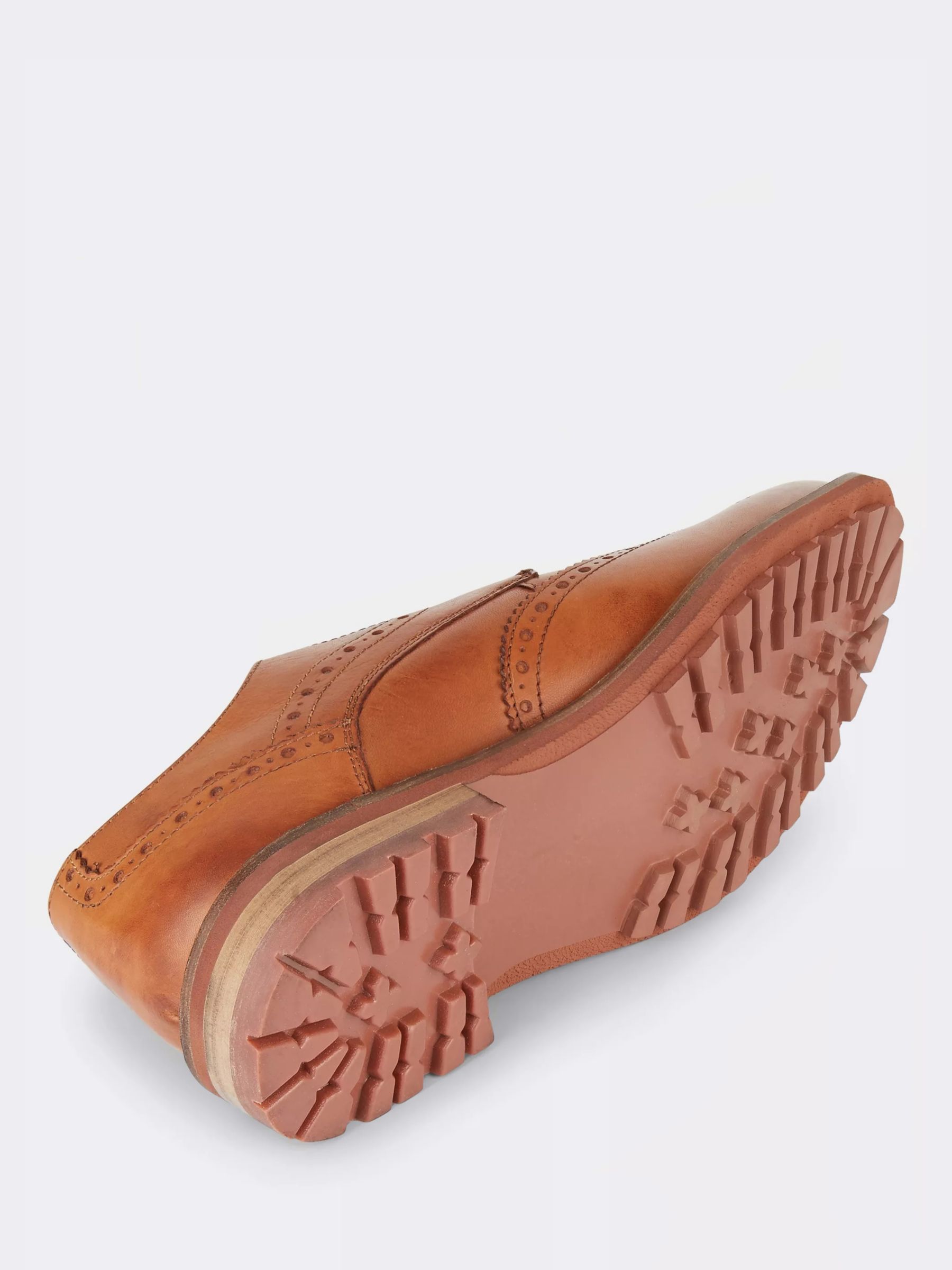 Buy Moss Bray Leather Brogues, Tan Online at johnlewis.com