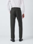 John Lewis Zegna Recycled Wool Regular Fit Suit Trousers, Charcoal