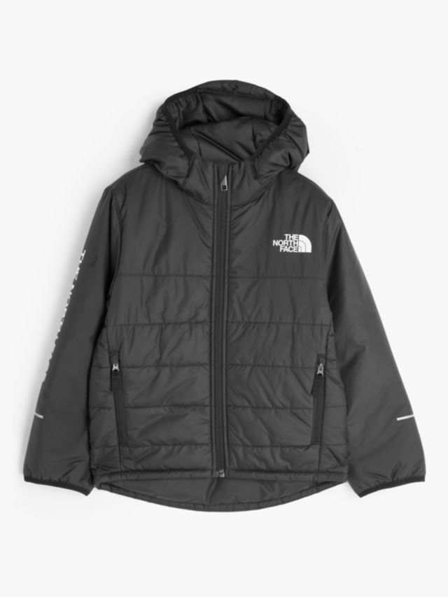 North face outlet black jacket kids