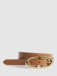 Reiss Bailey Slim Leather Belt
