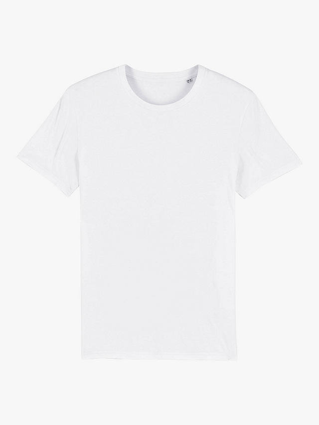 British Boxers GOTS Organic Short Sleeve Lounge T-Shirt, White