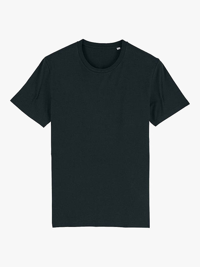 British Boxers GOTS Organic Short Sleeve Lounge T-Shirt, Black