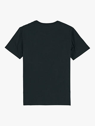 British Boxers GOTS Organic Short Sleeve Lounge T-Shirt, Black