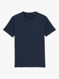 British Boxers GOTS Organic Short Sleeve Lounge T-Shirt, Navy