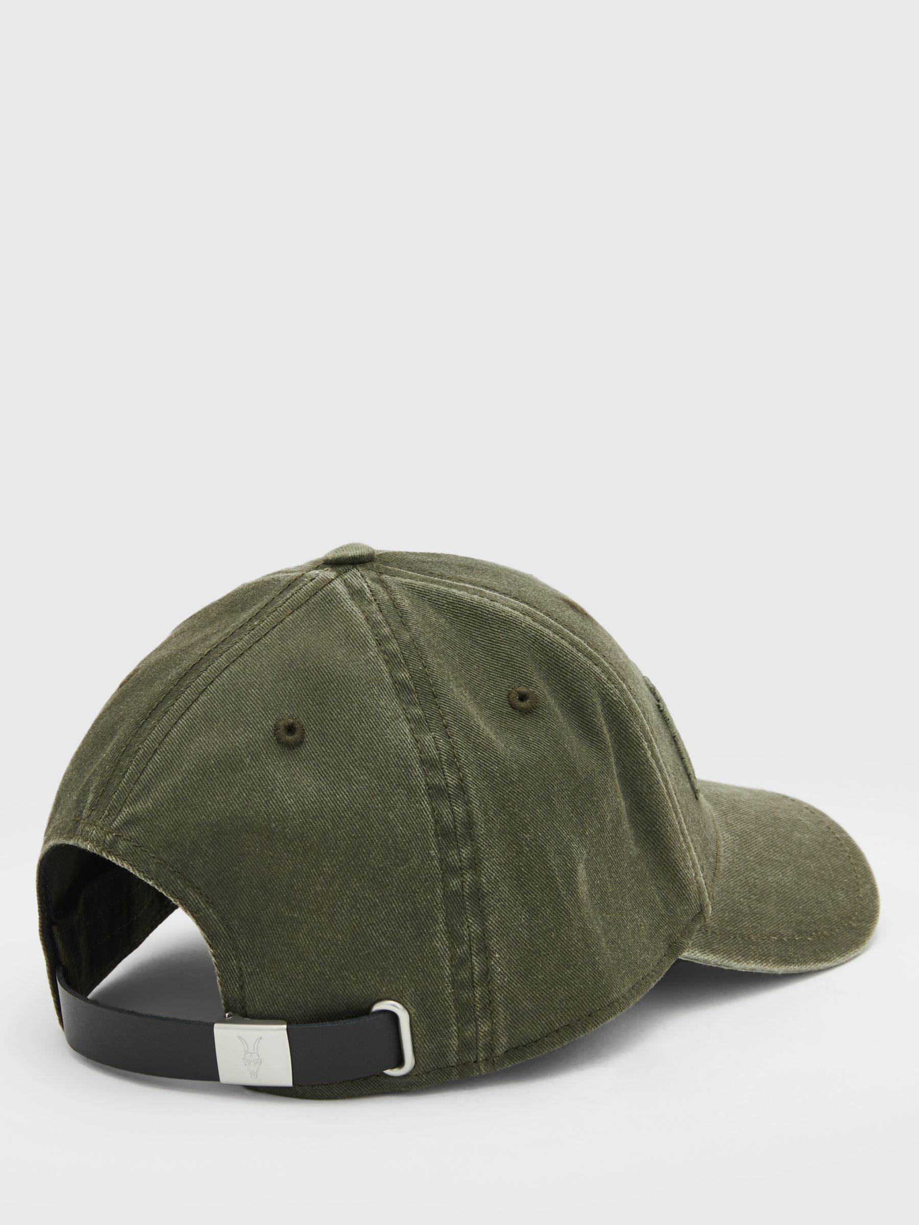 AllSaints Baseball Cap, Washed Khaki at John Lewis & Partners