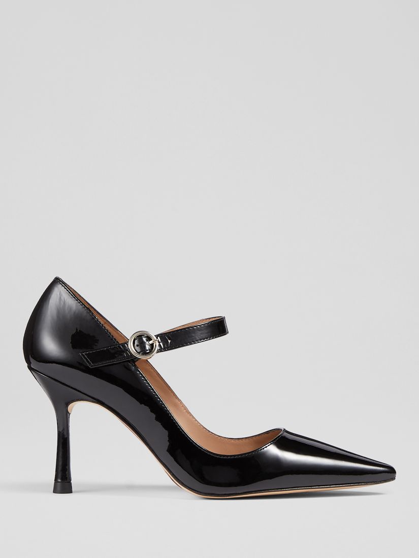 L.K.Bennett Camille Leather Court Shoes