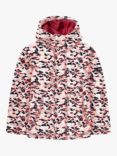 Aigle Kids' Abstract Camouflage Waterproof Parka Coat