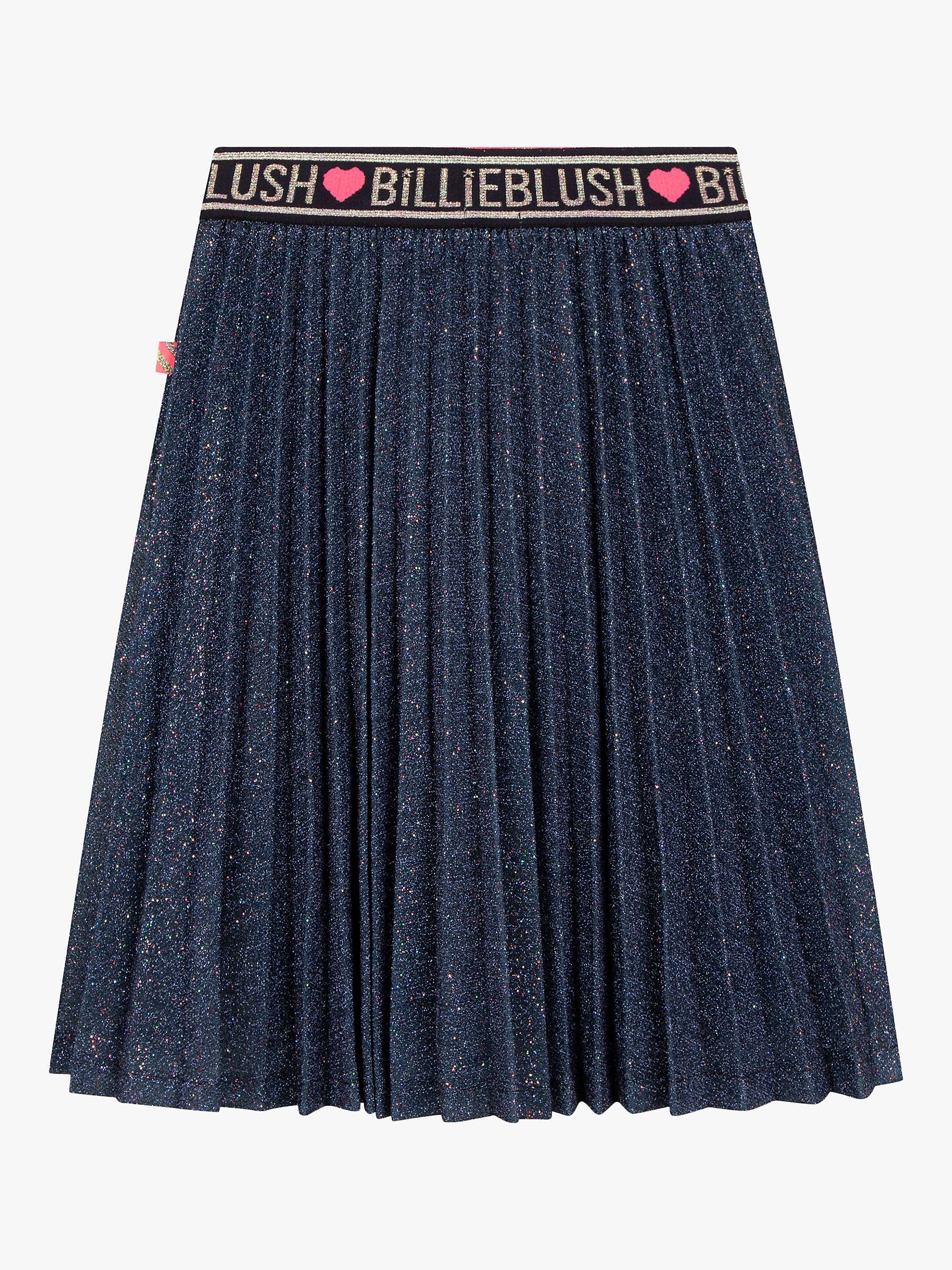 Buy Billieblush Kids' Pleated Metallic Skirt Online at johnlewis.com