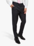 Simon Carter Grant Wool Tailored Fit Suit Trousers, Grey