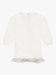 Billieblush Baby Only Cool Girl Dress, Ivory