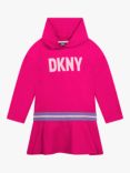 DKNY Kids' Logo Hooded Dress